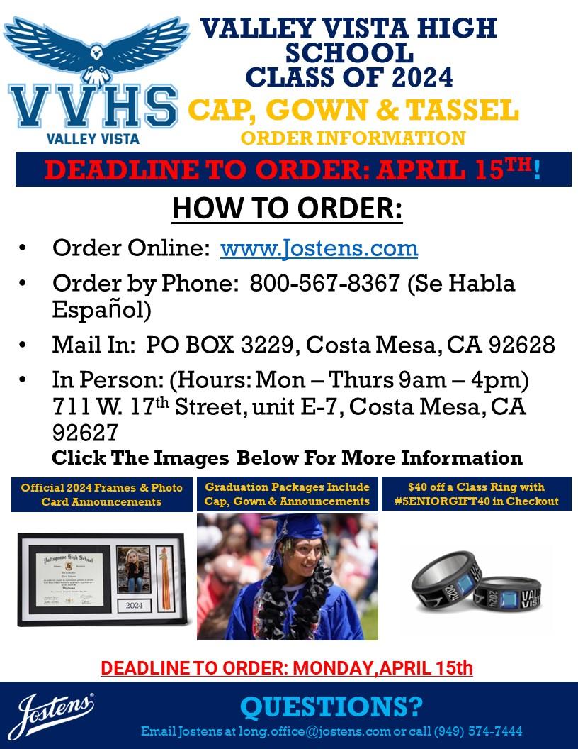 Cap and Gown Flyer